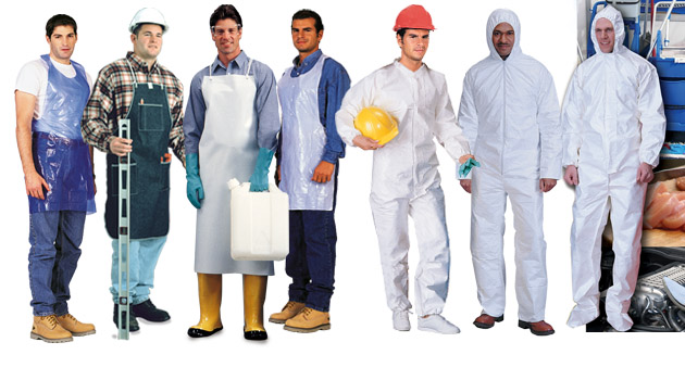 Aprons and coveralls